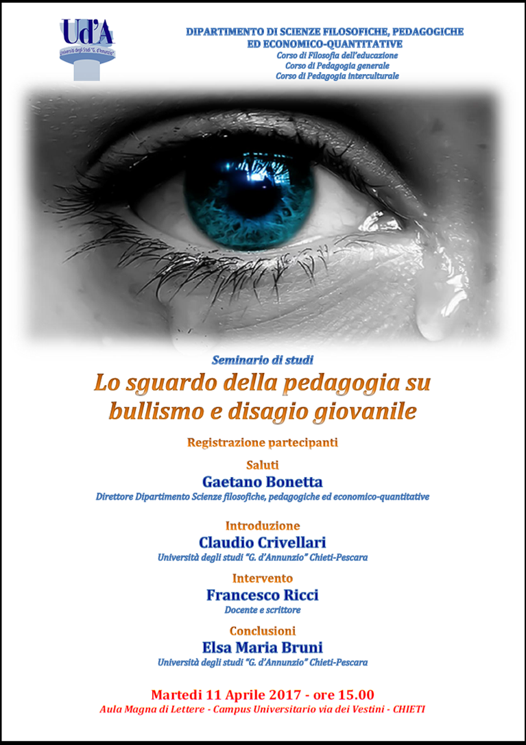 Francesco Ricci; Cinematerico; bullismo; università di Chieti